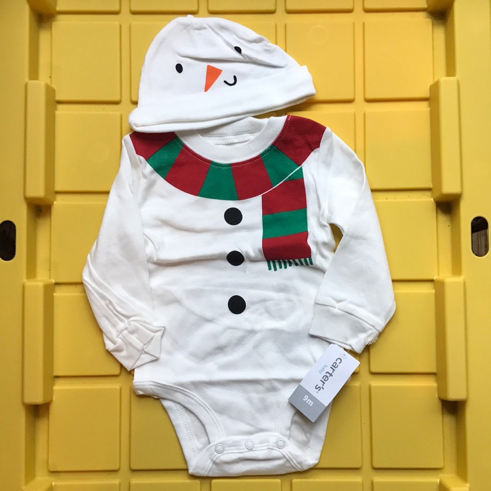 Carters- Snowman outfit
